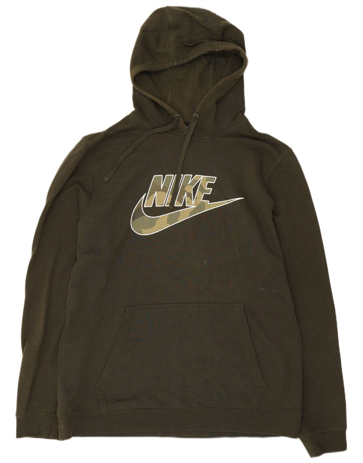 Nike Grafisk hættetrøje til mænd Large Khaki