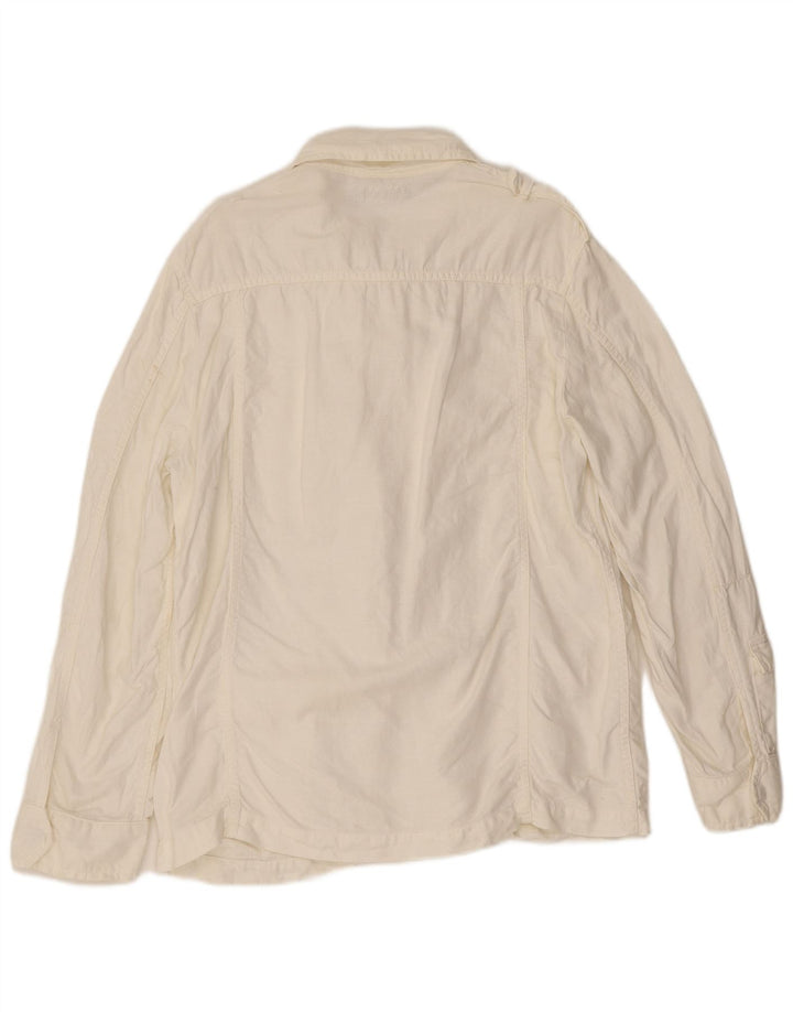 Ferre Herre Military Shirt Medium White