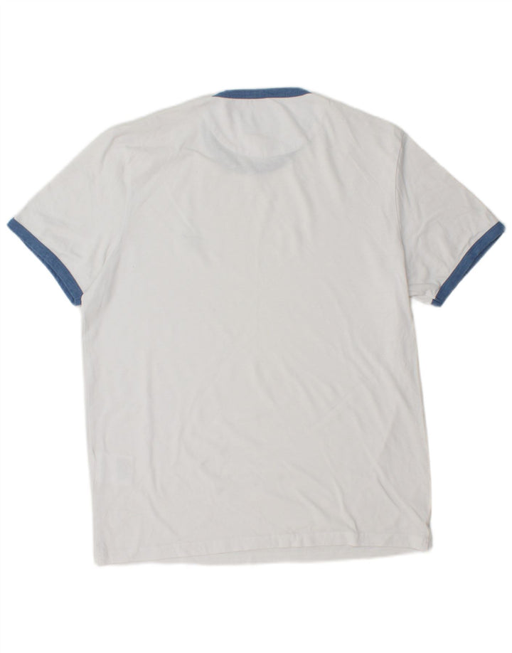 LYLE & SCOTT T-shirt top til mænd Stor hvid bomuld
