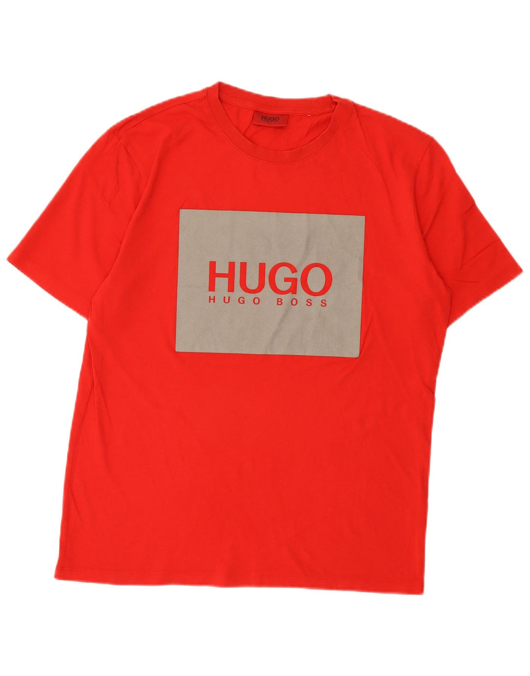Hugo Boss Herre Grafisk T-Shirt Top Lille Rød