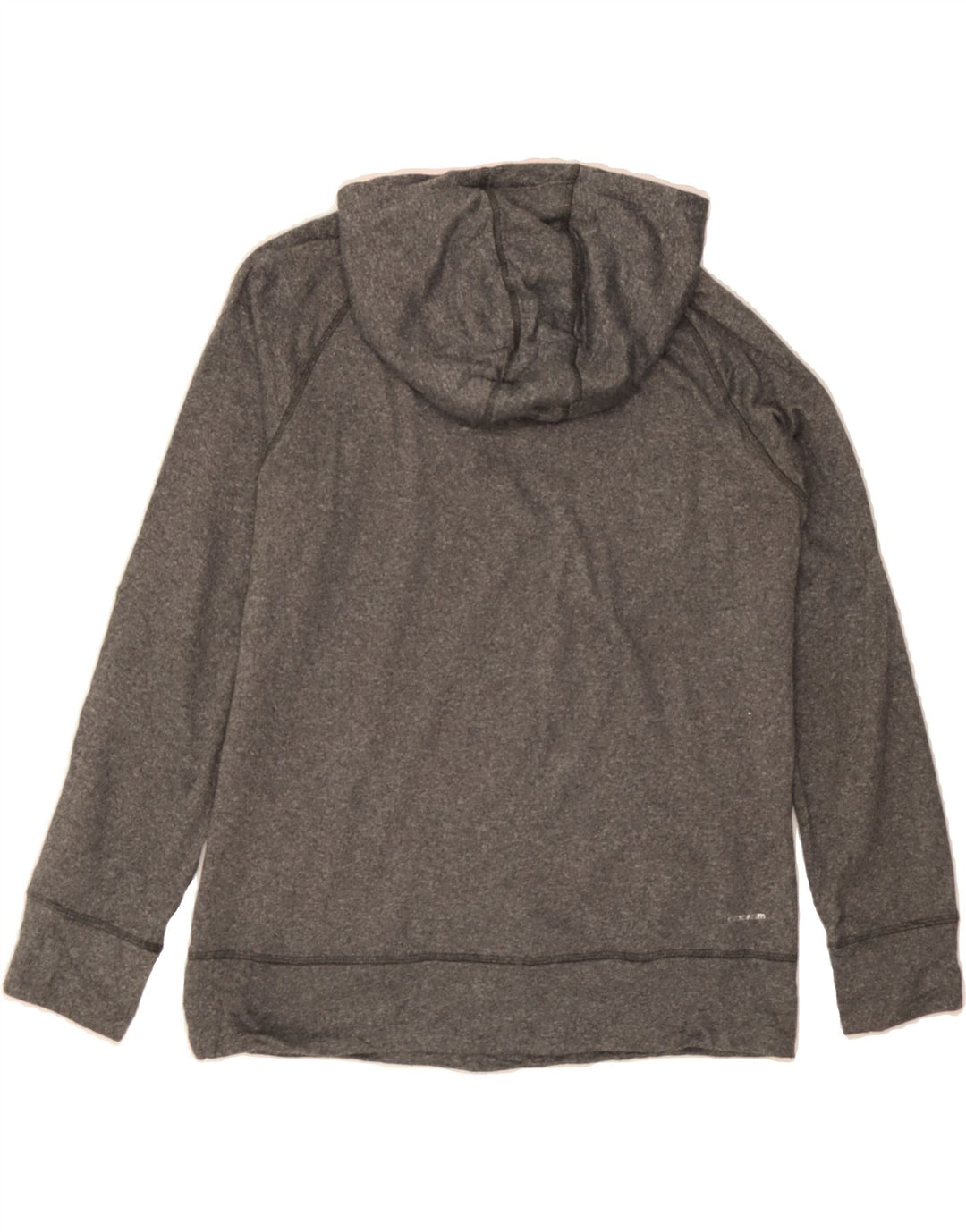 ADIDAS Womens Hoodie Jumper UK 16 Large Grey Polyester Vintage Adidas and Second-Hand Adidas from Messina Hembry 