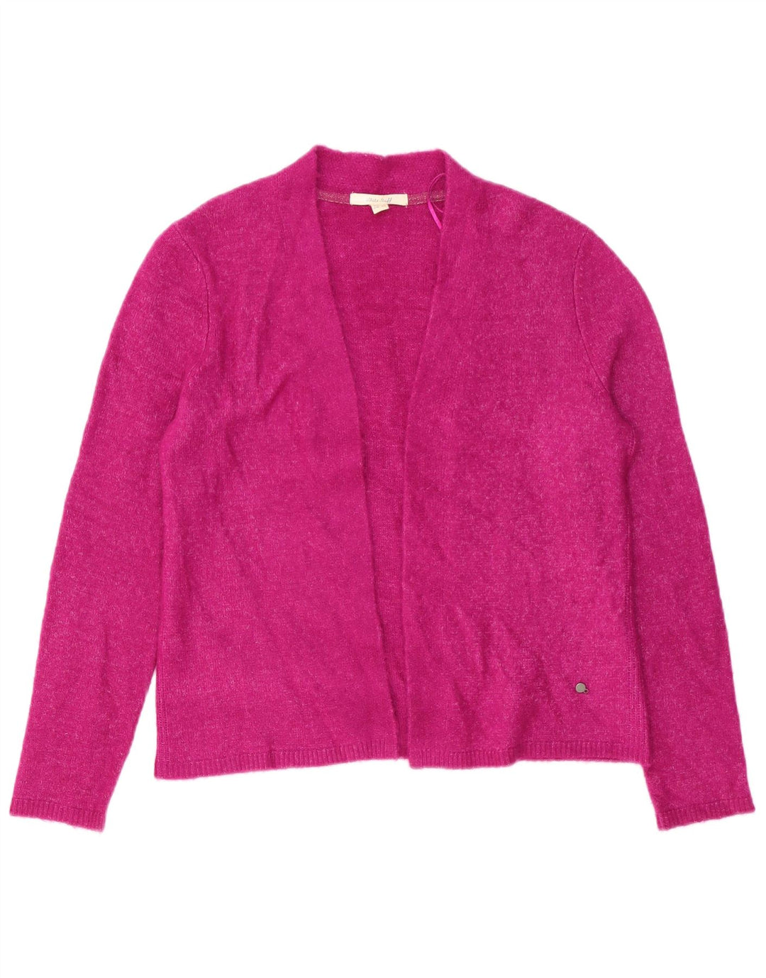 White Stuff Womens Oversized Cardigan Sweater UK 8 Small Pink Polyacrylic