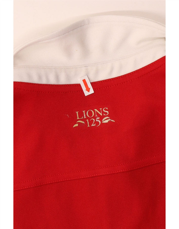 ADIDAS Boys Australia 2013 grafisk poloskjorte 9-10 år rød polyester