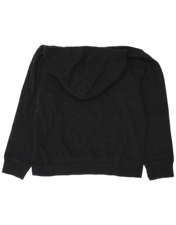 Puma drenge grafisk hættetrøje 7-8 år lille sort bomuld