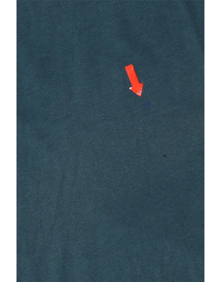 Jack Wills Herre grafisk T-shirt Top mellemblå bomuld