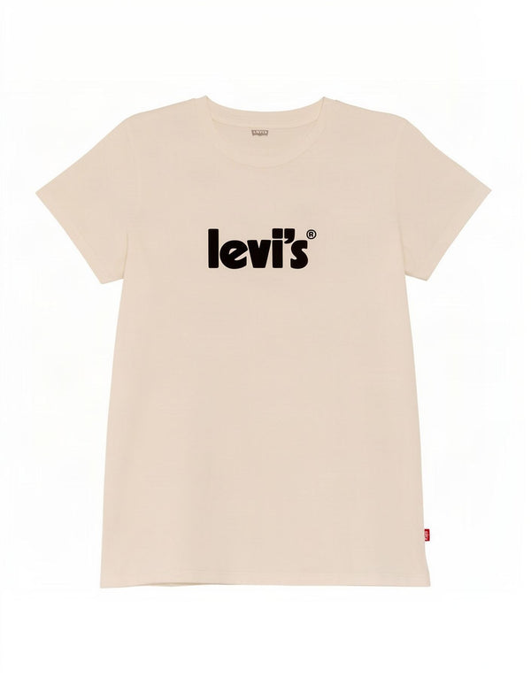 Levi's Mens Graphic T-Shirt Top Small White Cotton