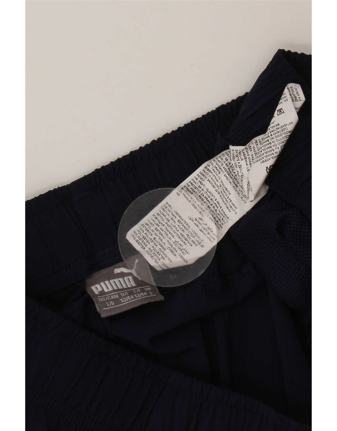 Puma Sportshorts til mænd, store marineblå polyester