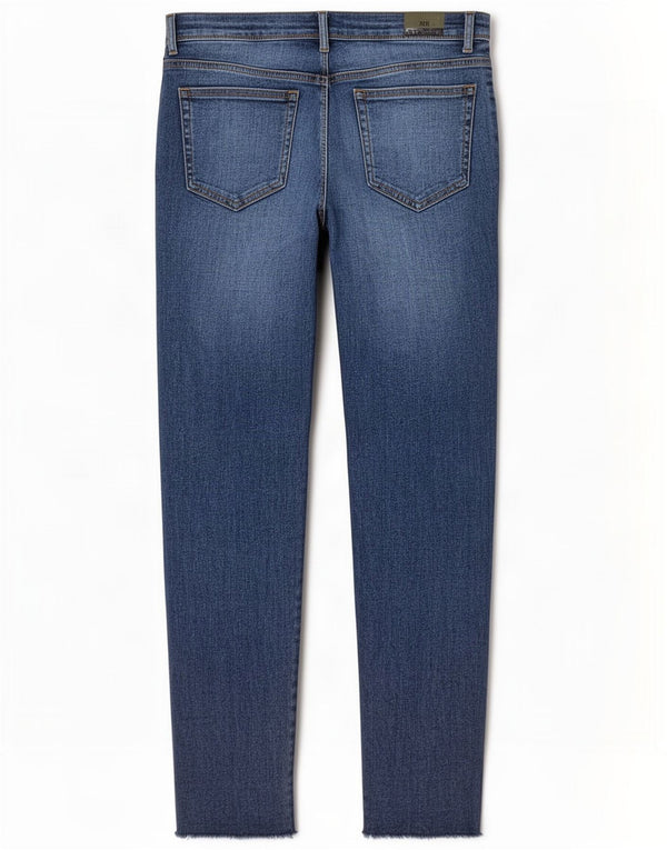 Zara Dame Distressed Skinny Jeans EU 38 Small W28 L27 Blå Bomuld