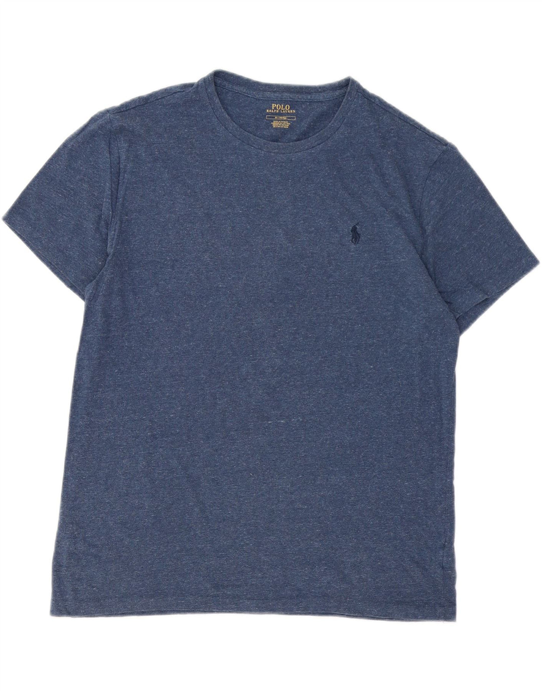 POLO RALPH LAUREN Herre T-Shirt Top Medium Marineblå Bomuld