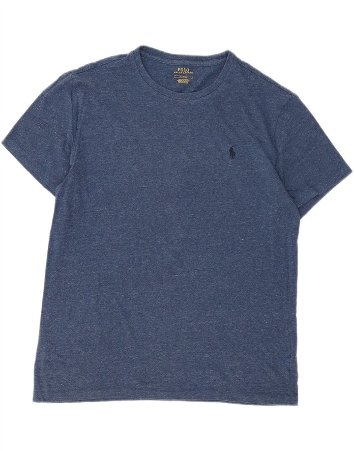 POLO RALPH LAUREN Herre T-Shirt Top Medium Marineblå Bomuld