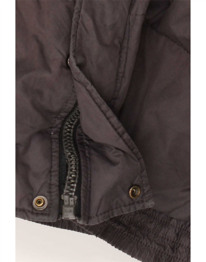 Hugo Boss Herre hættepolstret jakke UK 38 Medium Maroon