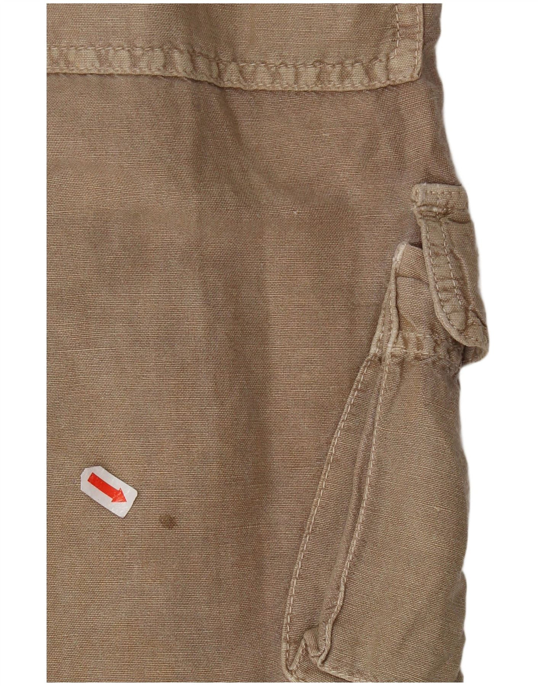 Armani Herre Cargo Bermuda Shorts W29 Små beige hør