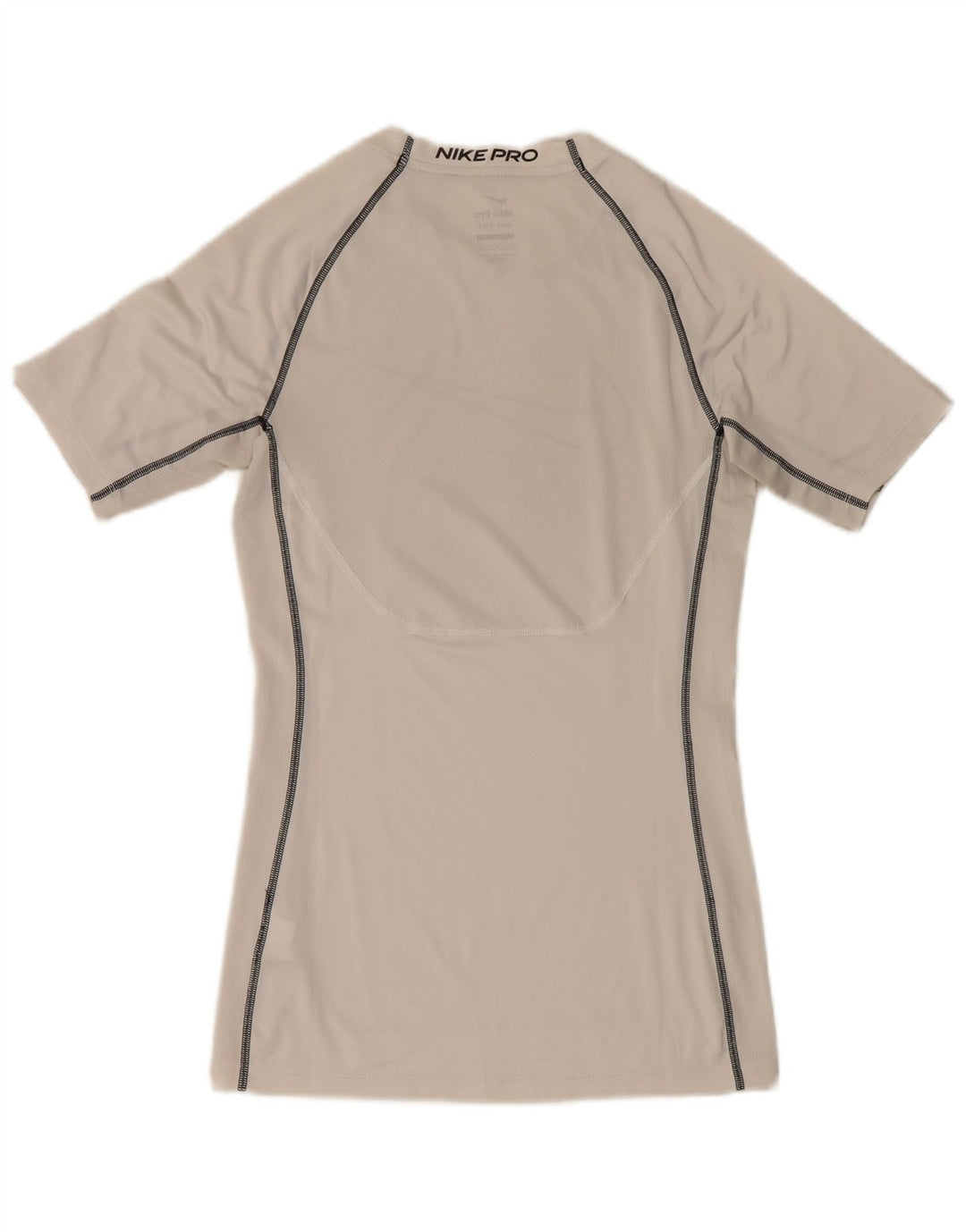 Nike Herre Dri Fit grafisk T-shirt top lille hvid polyester