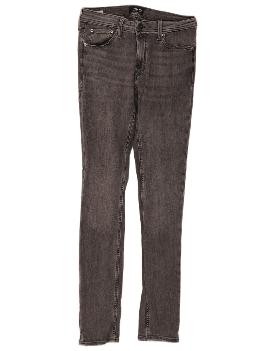Jack & Jones Herre Skinny Jeans W32 L31 Grå Bomuld