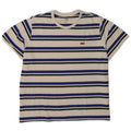 Levi's Herre Standard T-Shirt Top 2XL Hvidstribet bomuld