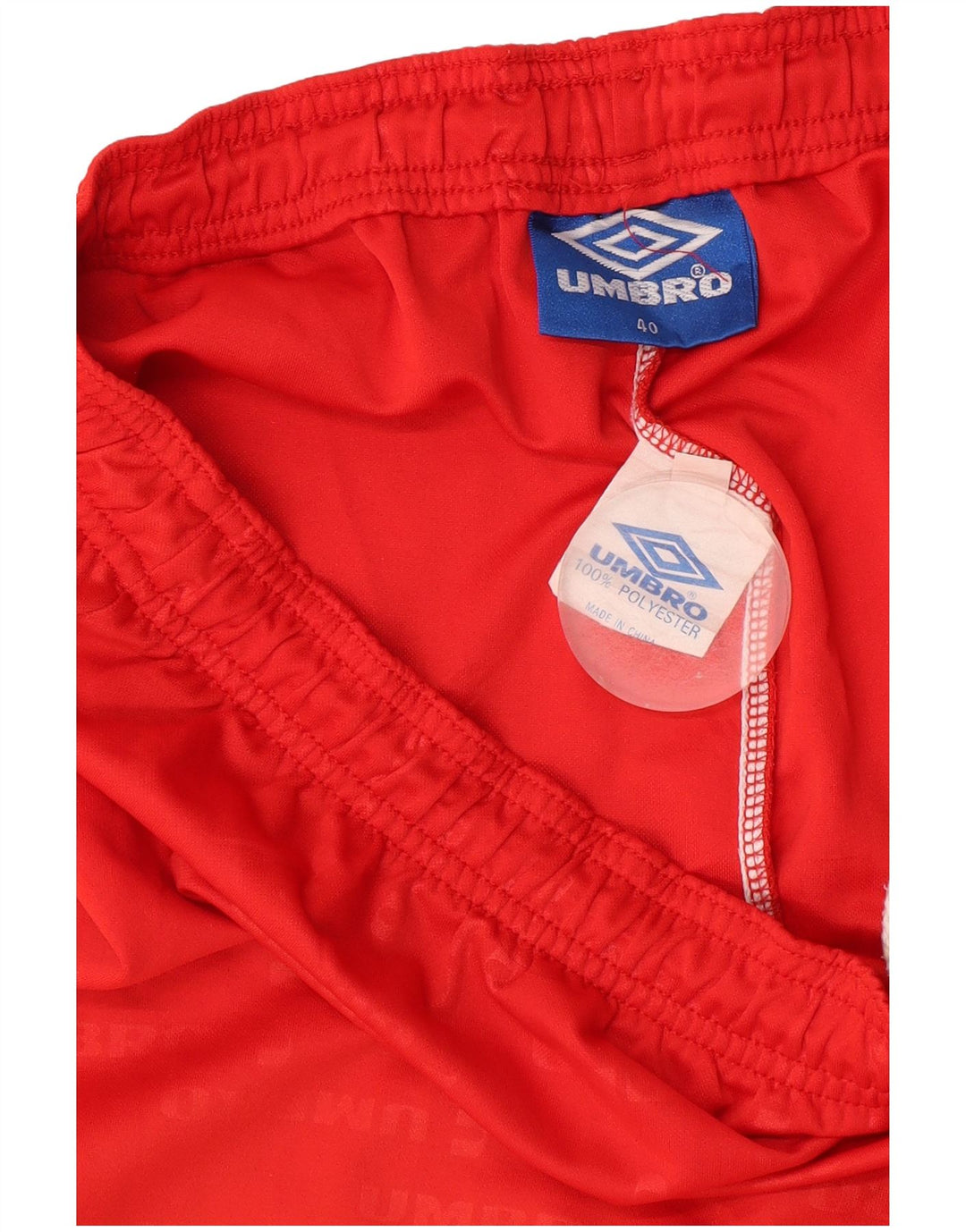 Umbro Herre Graphic Sports Shorts XL Rød Polyester