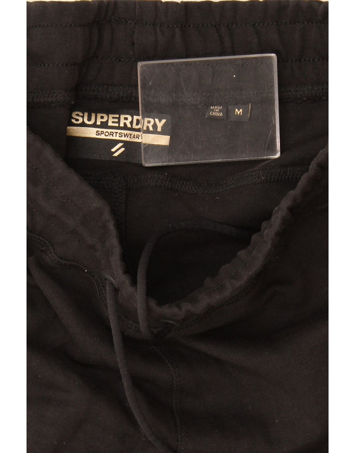 Superdry Træningsdragtsbukser til mænd Medium Sort Colourblock Bomuld