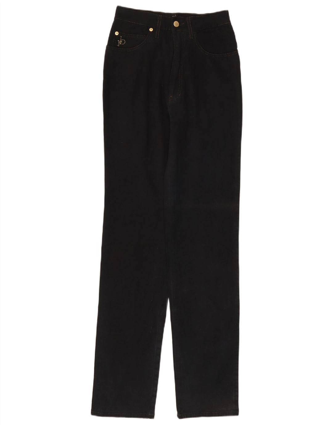 ROCCOBAROCCO Kvinder tilspidsede jeans W27 L33 Sort Bomuld