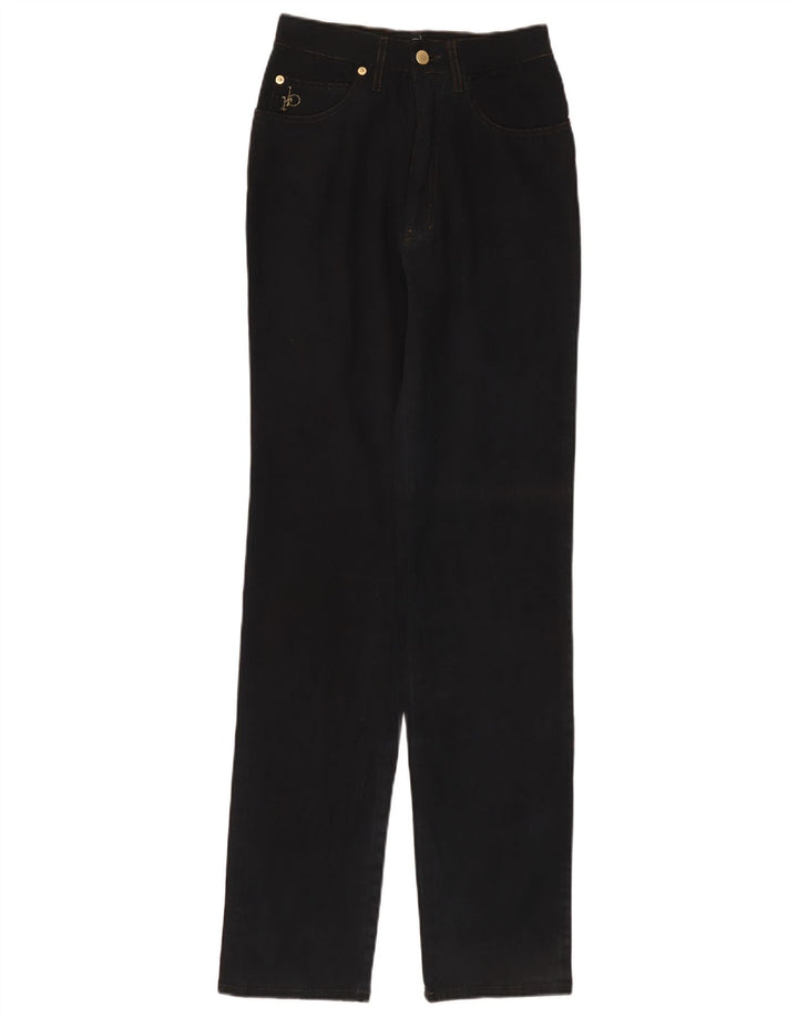 ROCCOBAROCCO Kvinder tilspidsede jeans W27 L33 Sort Bomuld