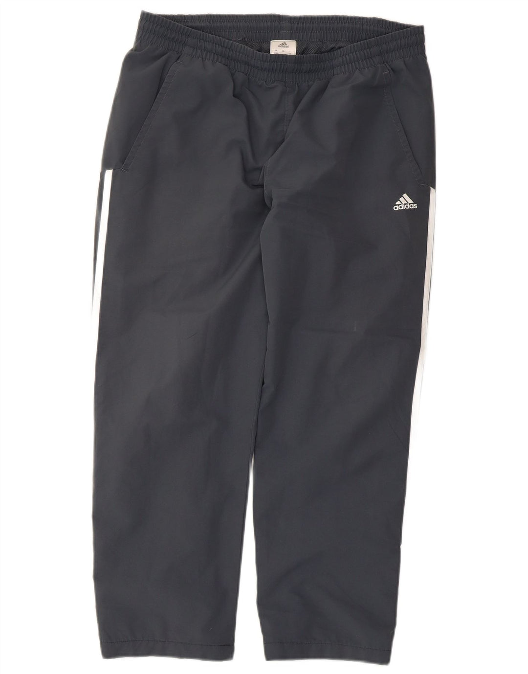 Adidas Træningsdragtsbukser til mænd UK 42/44 Large Grå Polyester