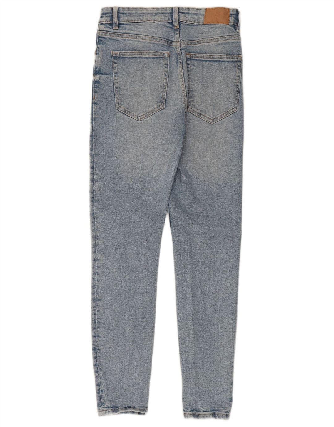 ZARA Dame Skinny Jeans EU 38 Small W28 L28 Blå Bomuld
