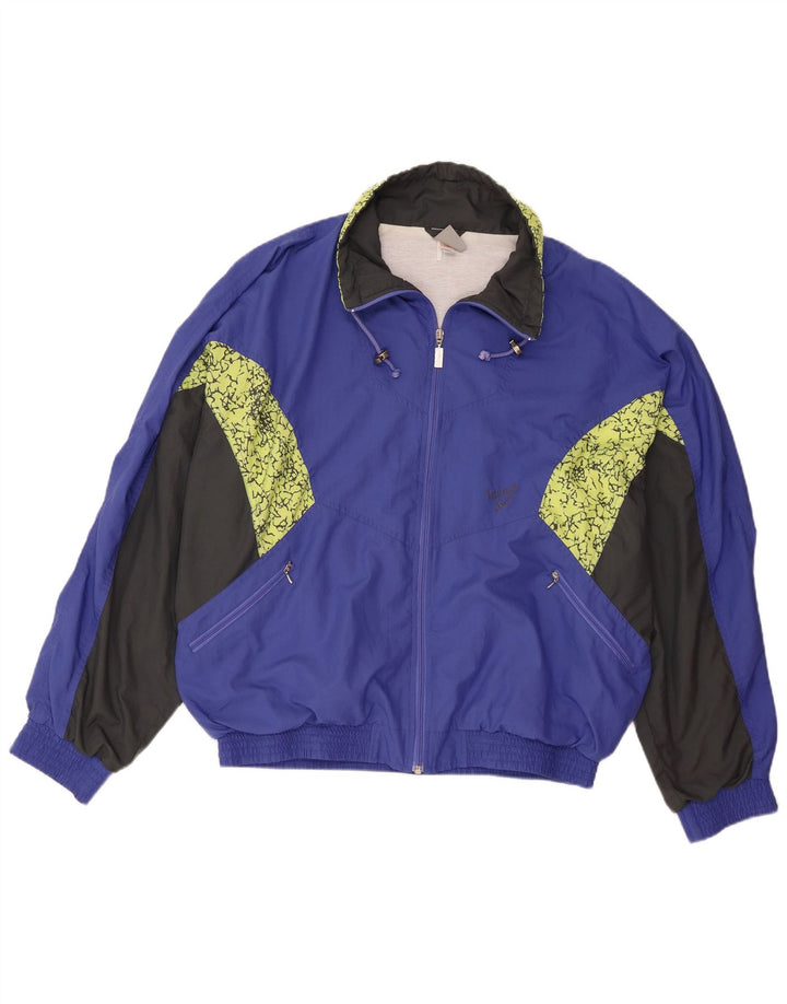 Triumph Træningsdragt til mænd Topjakke XL Blå Colourblock Polyester