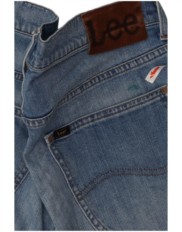 Lee Mens Daren Straight Jeans W32 L34 Blå Bomuld