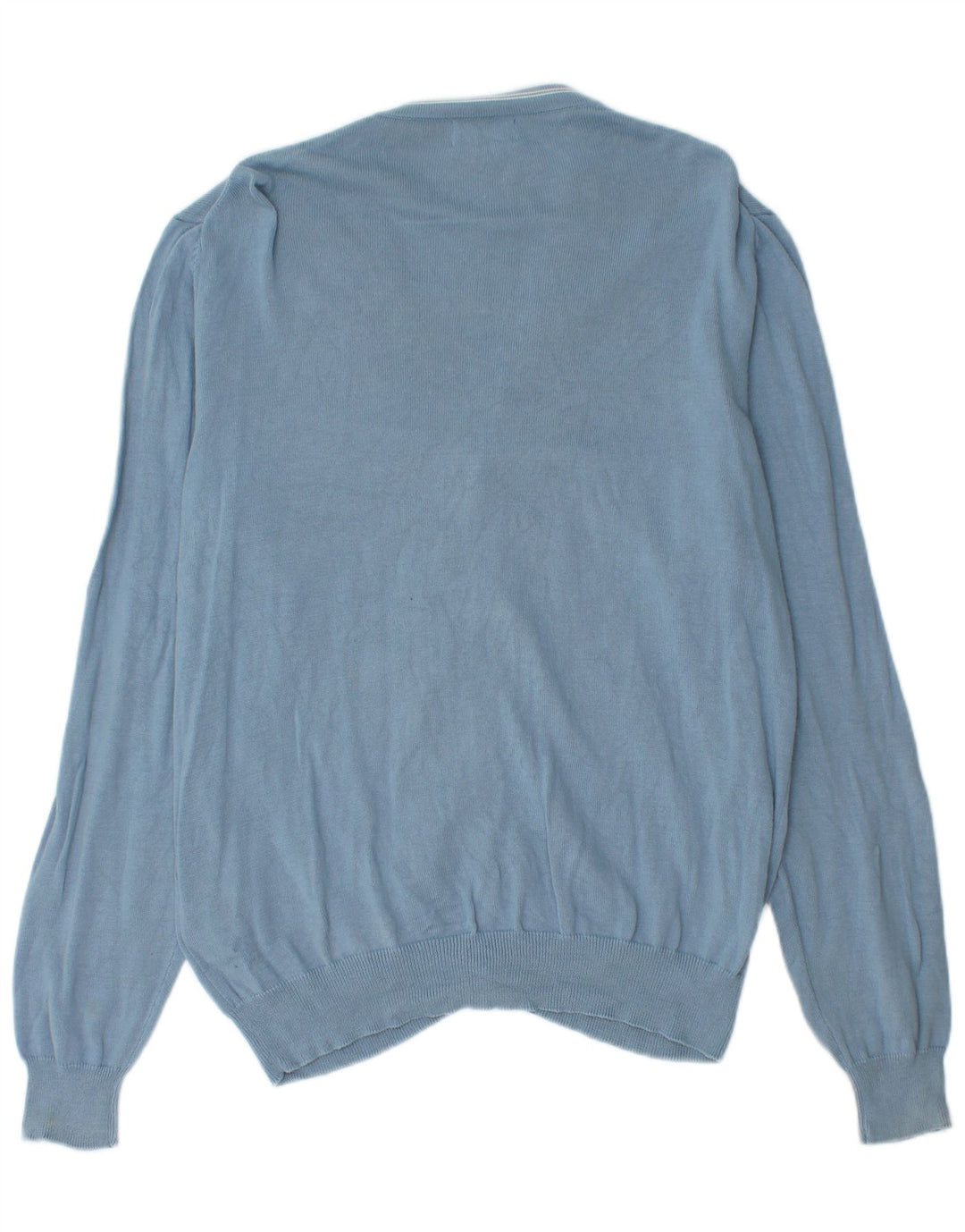 Kappa herre cardigan sweater Medium blå bomuld