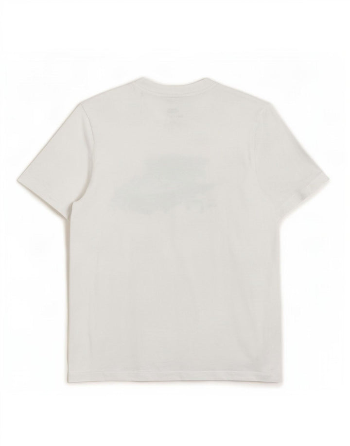 Nike grafisk T-shirt top til mænd, lille hvid