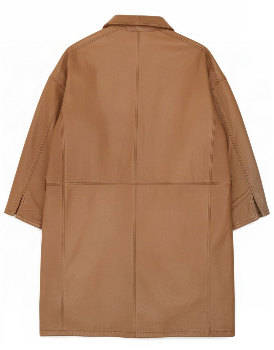 Casa Veneta Herre Læderfrakke IT 52 XL Beige