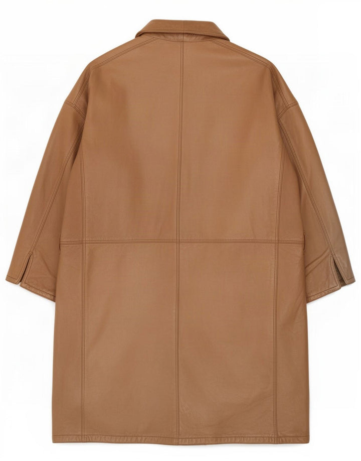 Casa Veneta Herre Læderfrakke IT 52 XL Beige