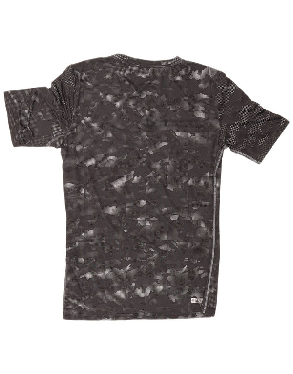 Superdry Herre grafisk T-shirt Top 2XL Sort Camouflage Polyester Sports