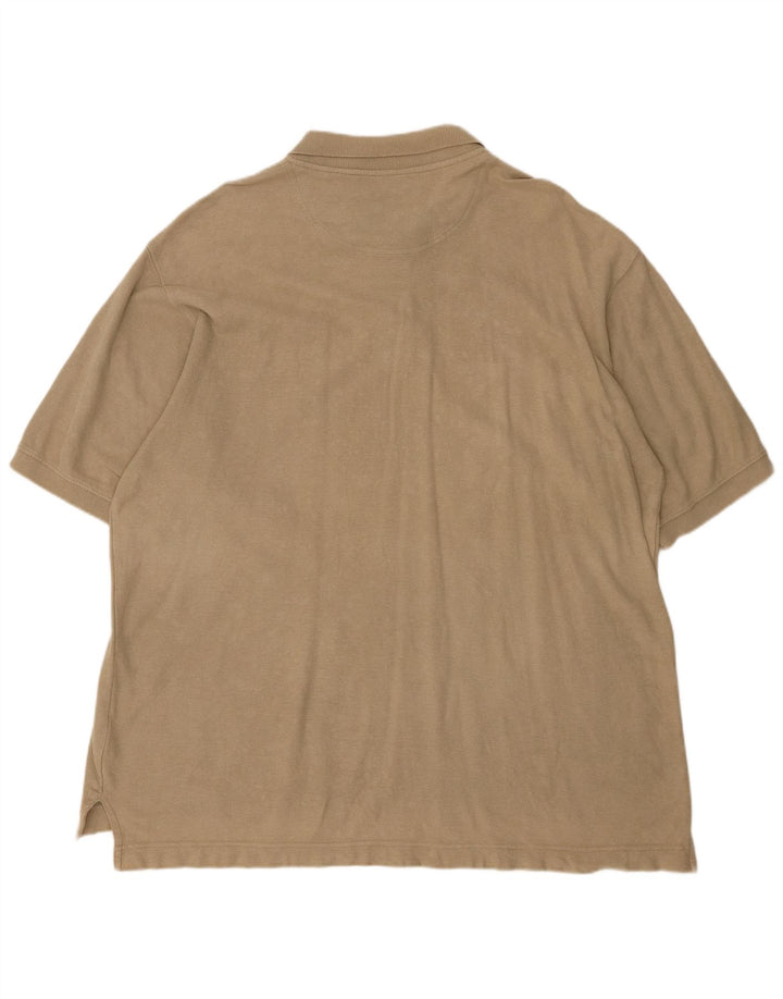 TIMBERLAND Poloskjorte til mænd 2XL Beige Bomuld