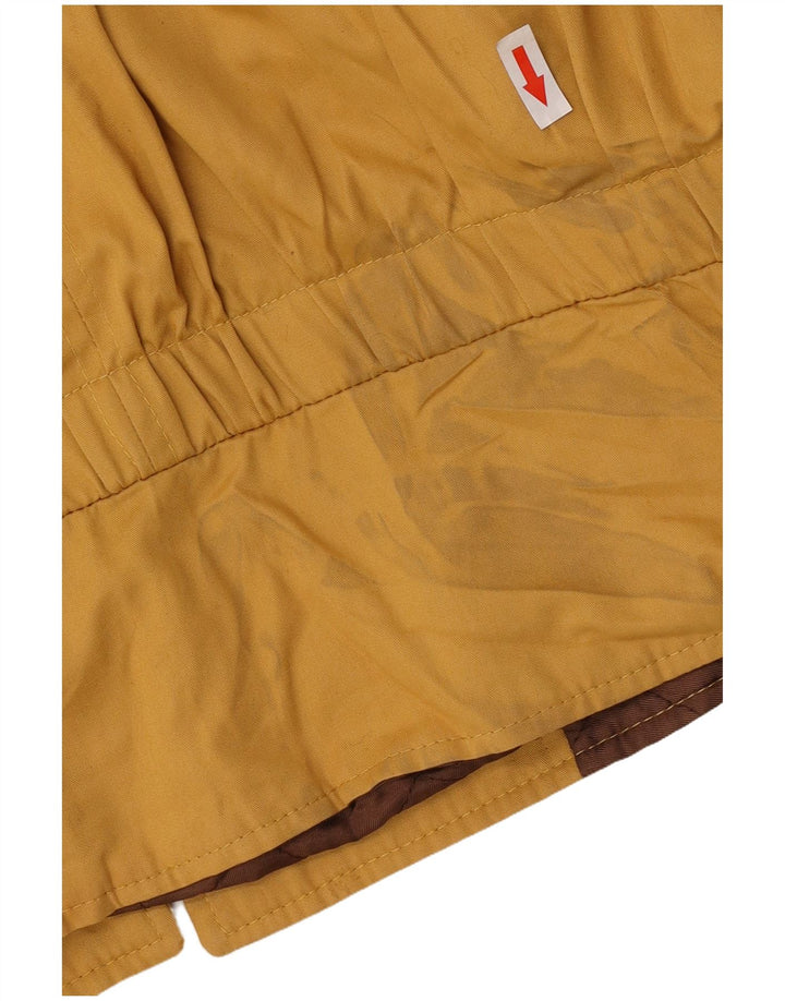 Vintage bomberjakke til kvinder IT 42 Medium Gul Bomuld