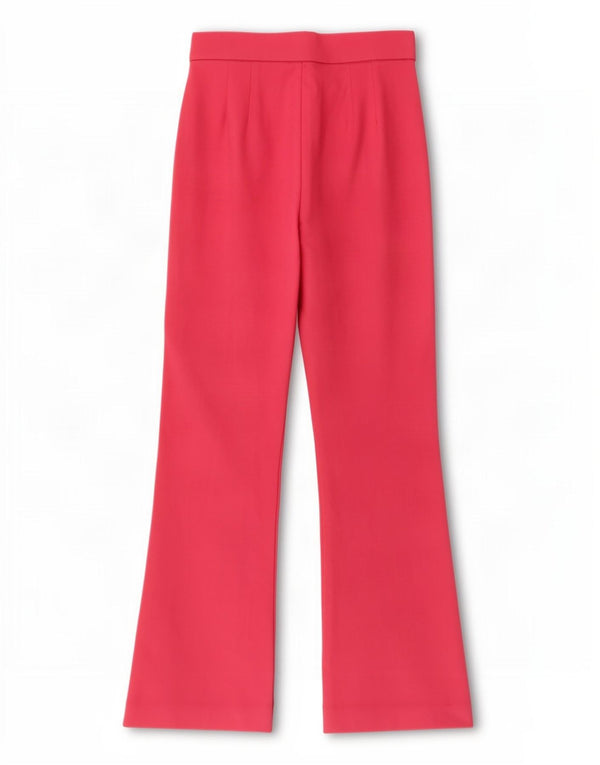 Zara Dame Flare Casual Bukser XS W24 L26 Pink