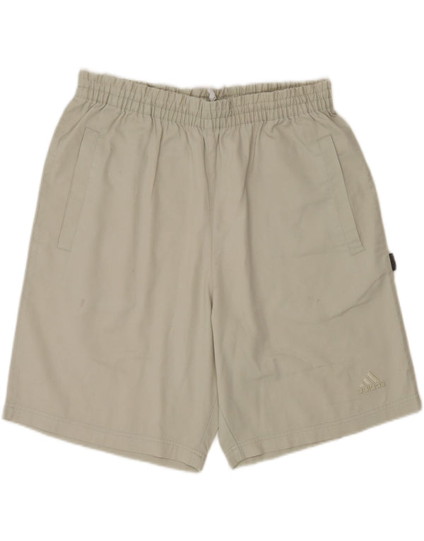 Adidas Herre Chino Shorts Large W34 Beige Polyester