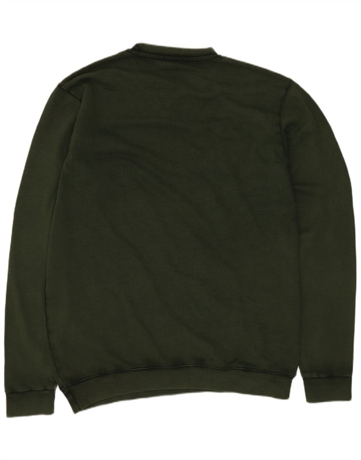 Råb! Herre sweatshirt jumper stor grøn bomuld