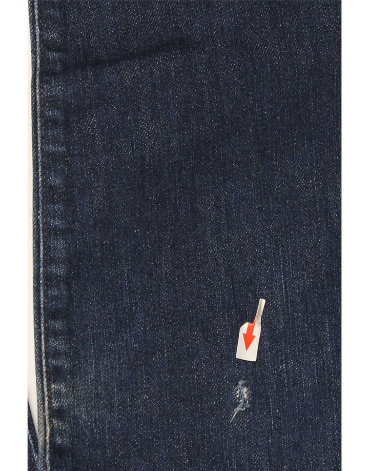 Diesel Dame Bootcut Jeans W29 L33 Blå Bomuld