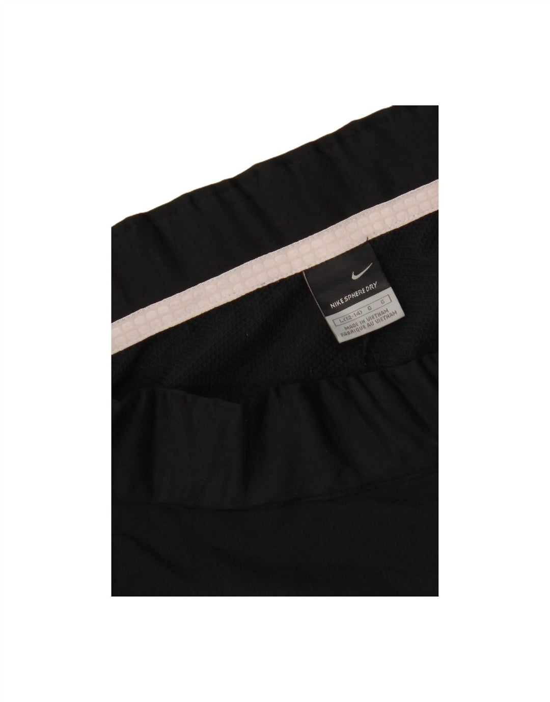 NIKE Womens Bermuda Shorts US 12/14 Large W34  Black Polyester