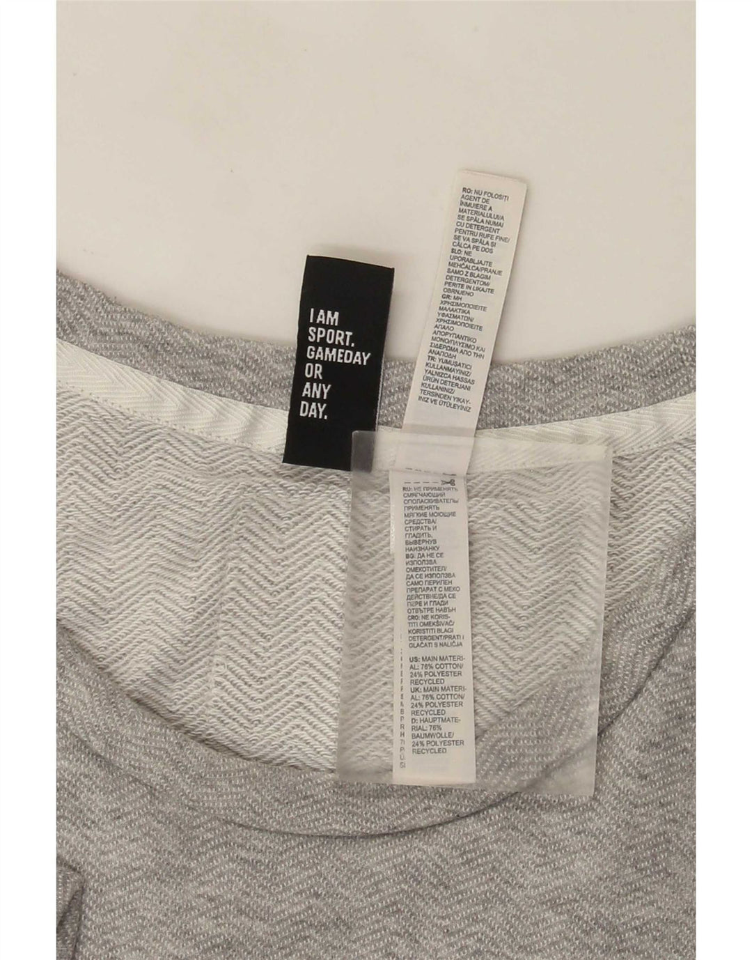 Adidas Herre grafisk T-shirt Top Medium Grey Flecked Bomuld