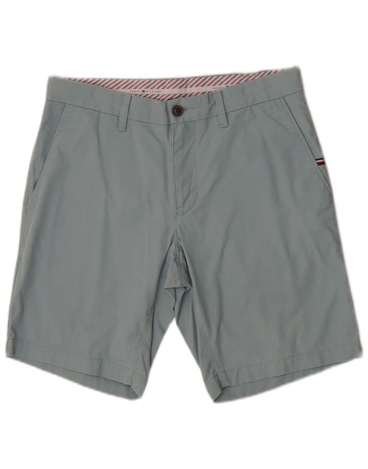 Tommy Hilfiger Herre Chino Shorts W32 Medium Blue Bomuld