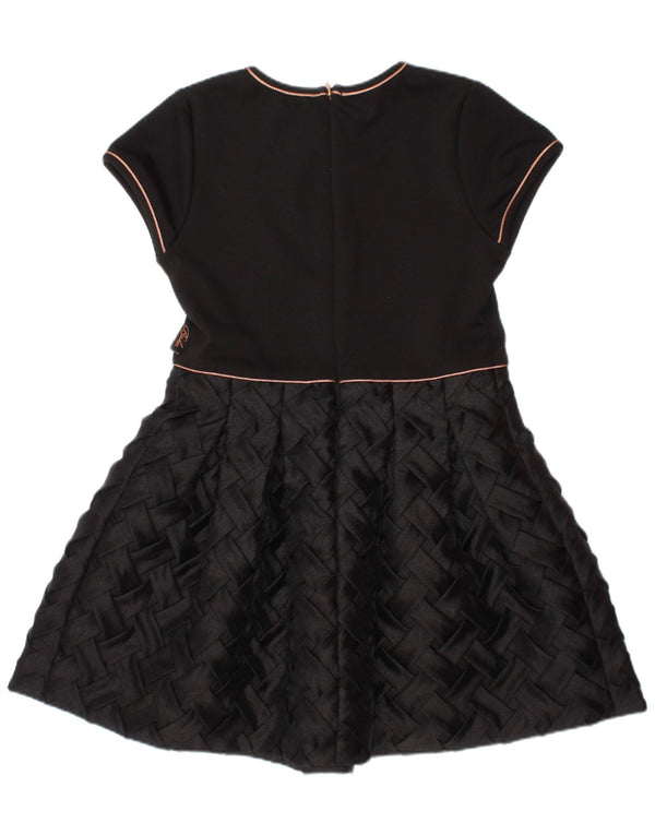 Ted Baker Girls A-Line Kjole 5-6 År Sort Polyester
