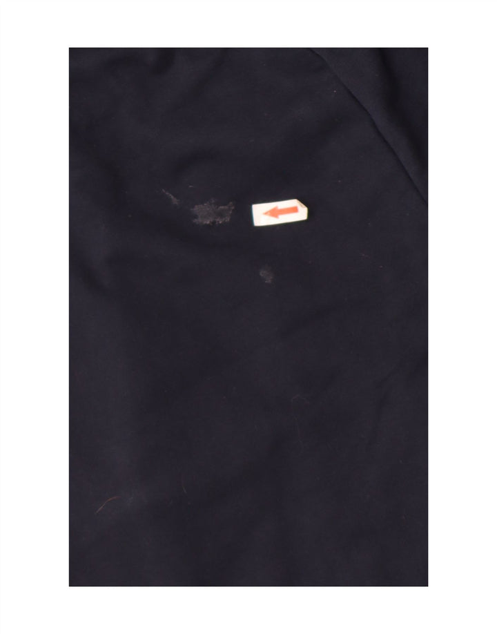 Vintage grafiske sportsshorts til mænd mellem marineblå bomuld