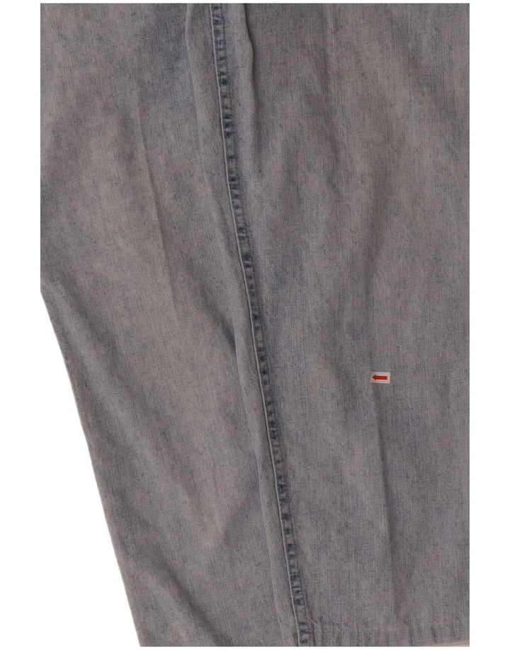 LEE Dame Cargo Loose Jeans W28 L28 Blå Bomuld