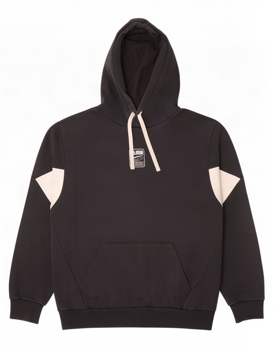 Puma Herre hættetrøje Jumper Large Sort Colourblock