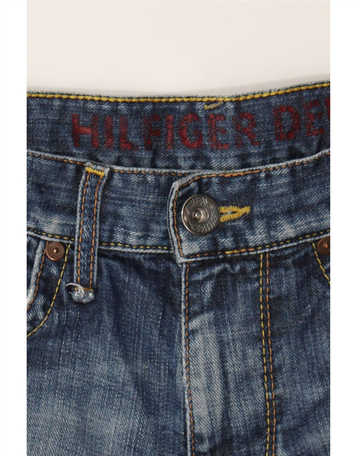 TOMMY HILFIGER Mens Denim Shorts W30 Medium Blue Cotton Vintage Tommy Hilfiger and Second-Hand Tommy Hilfiger from Messina Hembry 