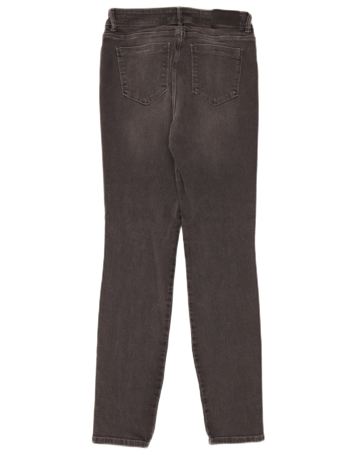 Massimo Dutti Dame Mid Rise Skinny Jeans W24 L30 Grå
