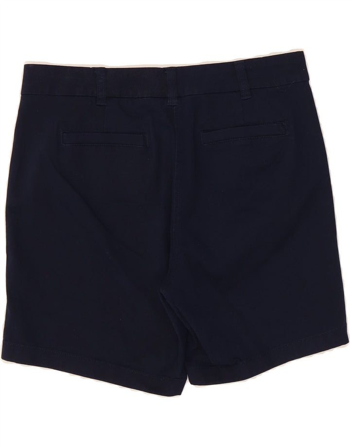 J. CREW Womens Chino Shorts US 8 Medium W30 Navy Blue Cotton Vintage J. Crew and Second-Hand J. Crew from Messina Hembry 
