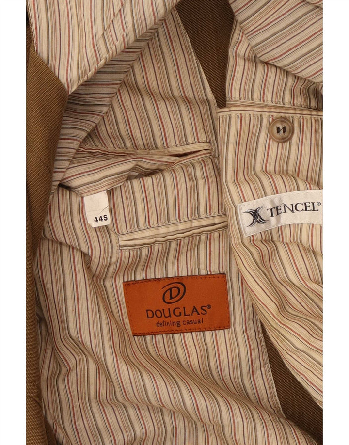 Douglas Herre 2-knaps blazerjakke UK 44 2XL Brun Tencel