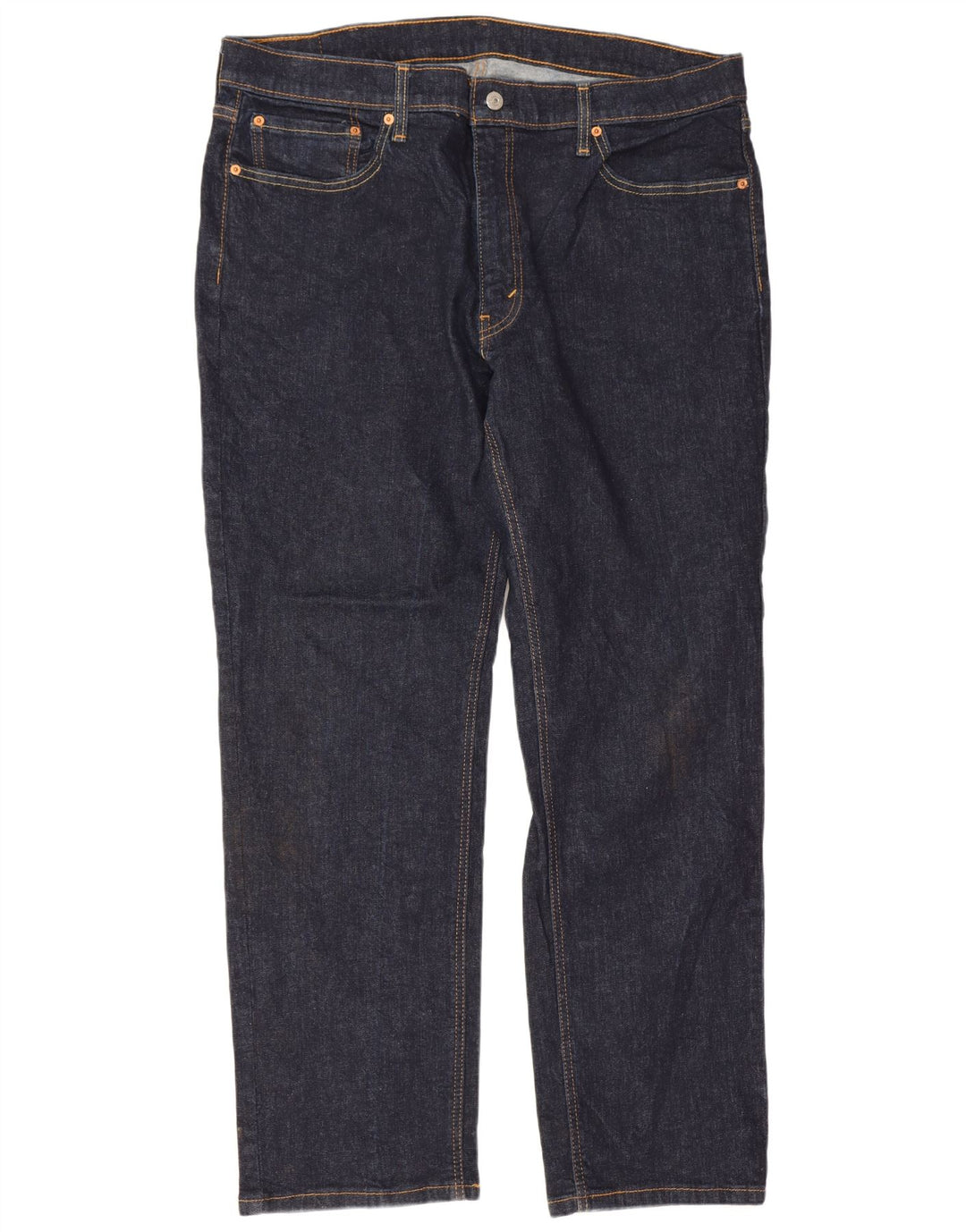 Levi's herre 541 lige jeans W38 L32 marineblå bomuld